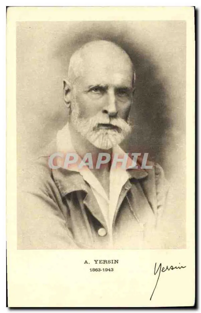 A. Yersin — Retrato — Éditions de la Tourelle (Saint-Mandé, Seine) - Frente