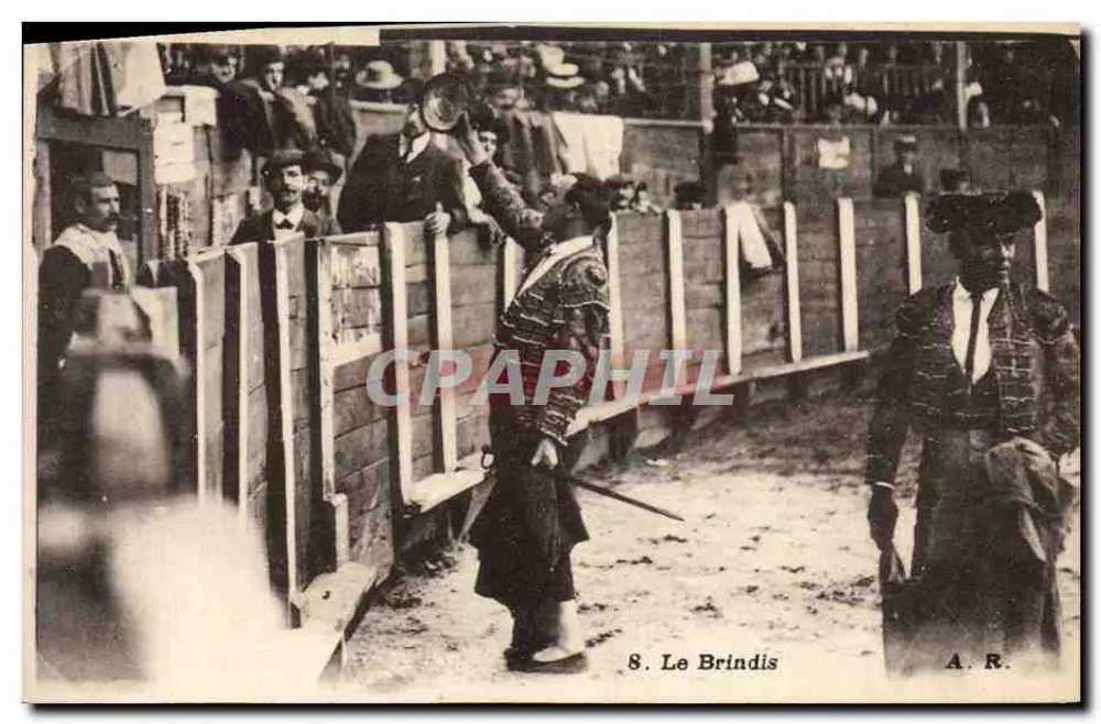 Brindis — espetáculo de touro-corrida — A.R. n°8 - Frente