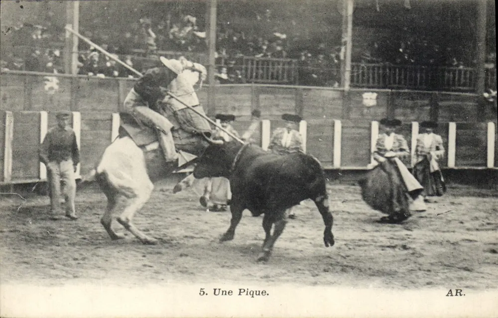 Uma Pique — cena de corrida — AR. - Frente
