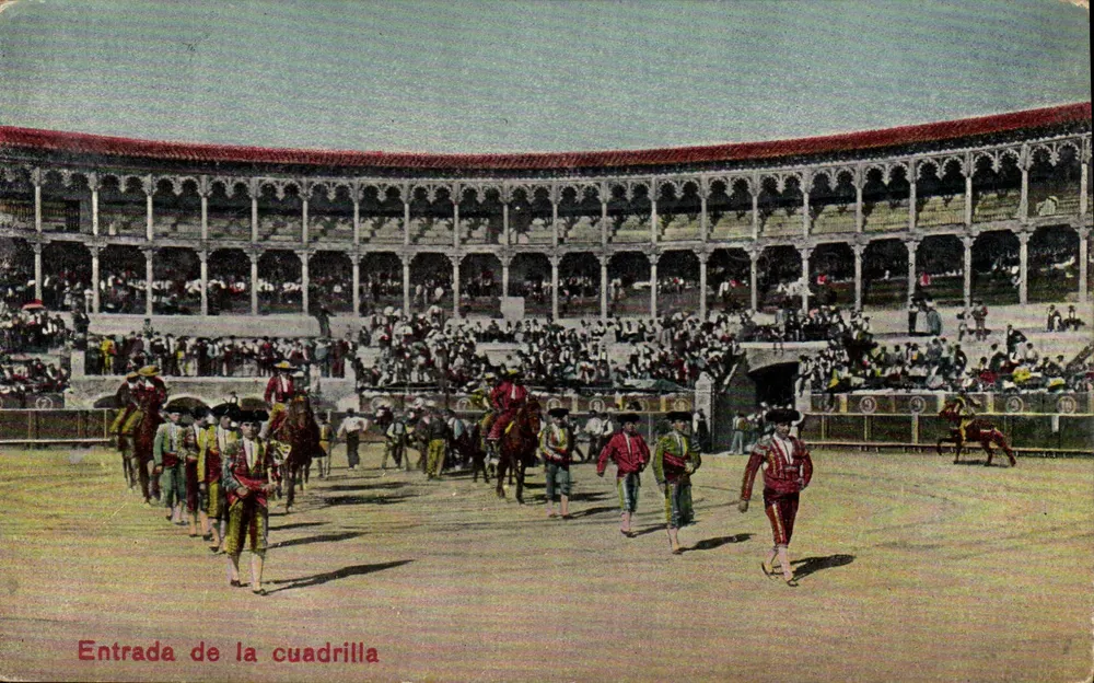 Einlass der Cuadrilla — Stierkampf-Show — n° 4508 - Vorderseite