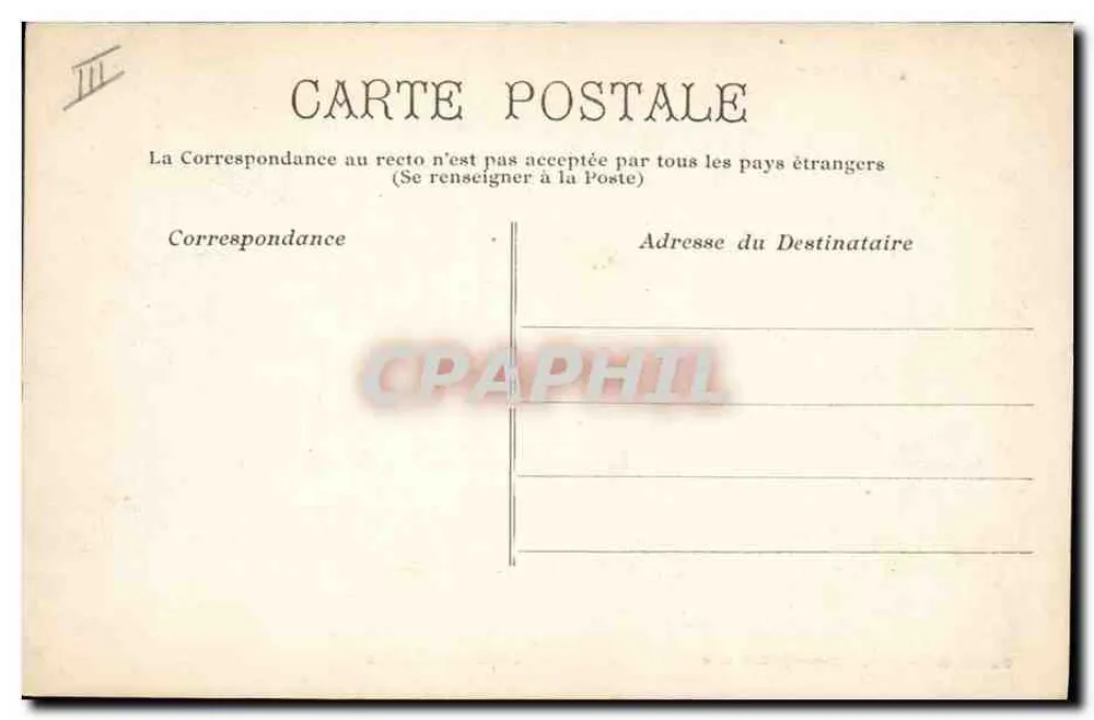 Passagem de Muleta — Bordeaux — Michel e Parochet - Verso