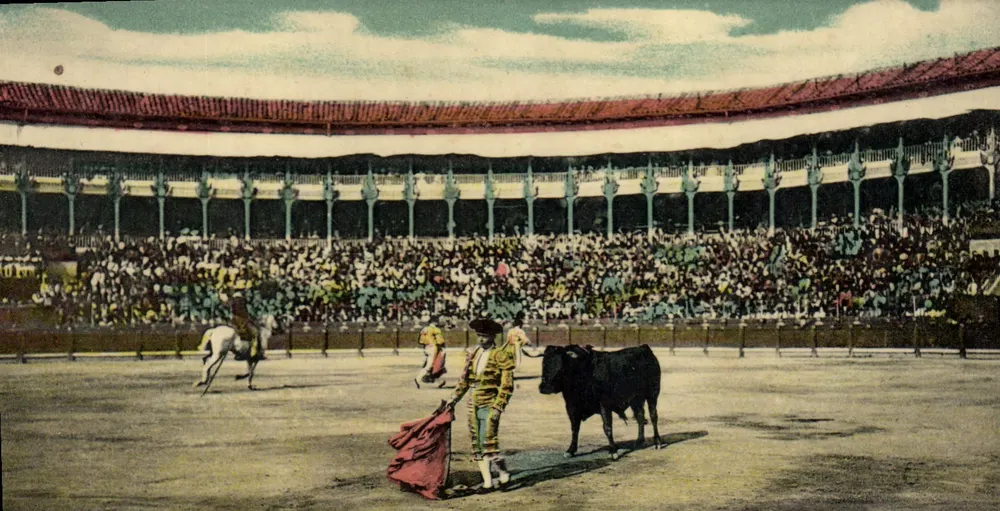 Corrida de touros — arena de Sevilha — n° III - Frente