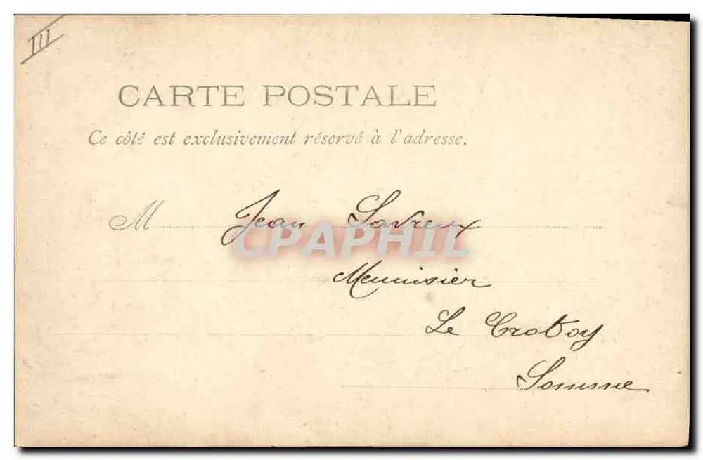 O Garde-Côtes Valmy — Marinha militar francesa — Marius Bar, Toulon, Fot. - Verso