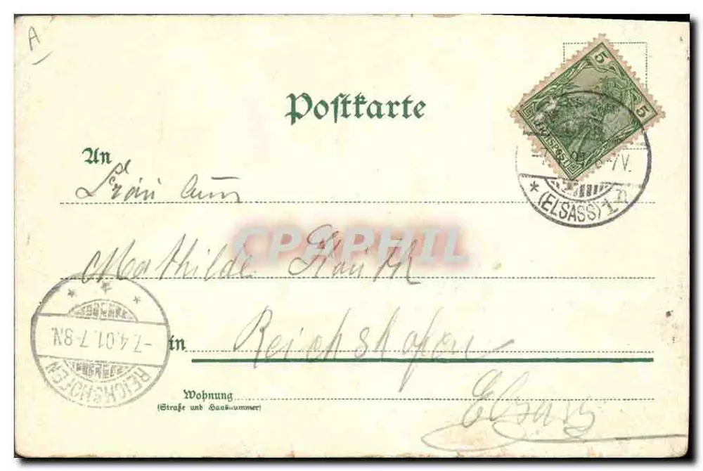Maine — Saudações de — editor E.B.R.C.L.B. n° 8230 - Verso