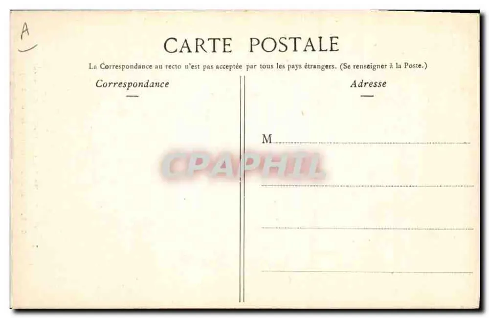 Les Coiffes Bretonnes — Bigoudenne (Pays de Pont-Labbé) — Coleção E. Hamonic, n° 1004 - Verso