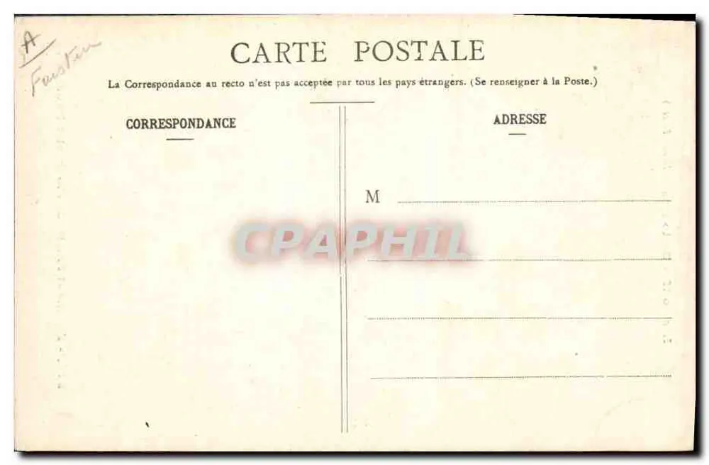 Frau und Kind aus Plougastral-Daoulas — Bretonische Kopfbedeckungen — Sammlung E.H. — n° 576 - Rückseite