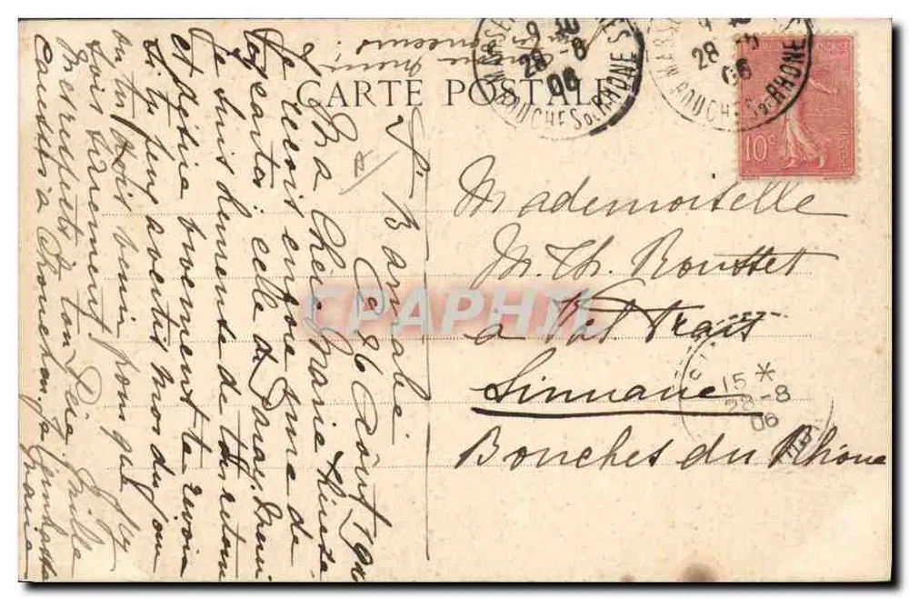 Fileuse de outrora — Paris — O bom editor - Verso