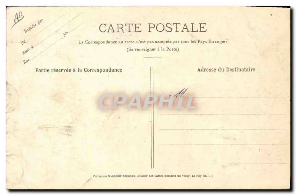 Dentelle de Craponne — Lingerie Cluny — éditeur M.B. Rep.Int. n°367 - Verso