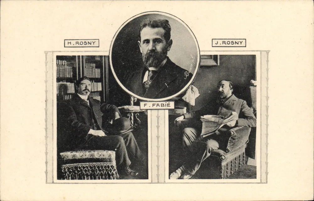 H. Rosny, J. Rosny i F. Fabié — Annales Polityczne i Literackie - Awers