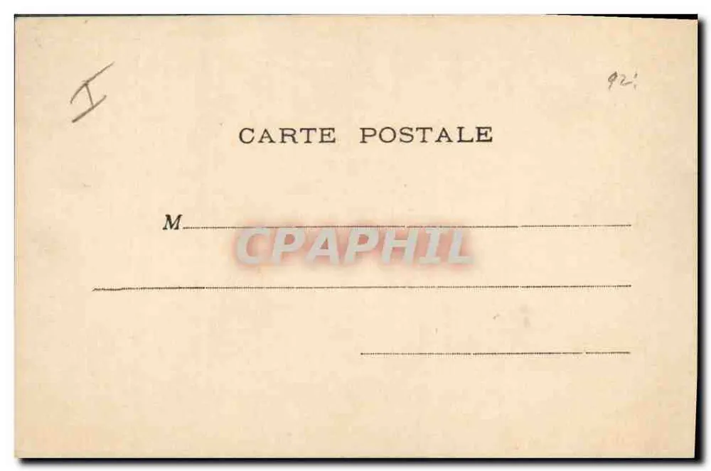 Zwei Kinder in Kostüm — Theater-Szene — J.M. Paris, n°4 - Rückseite