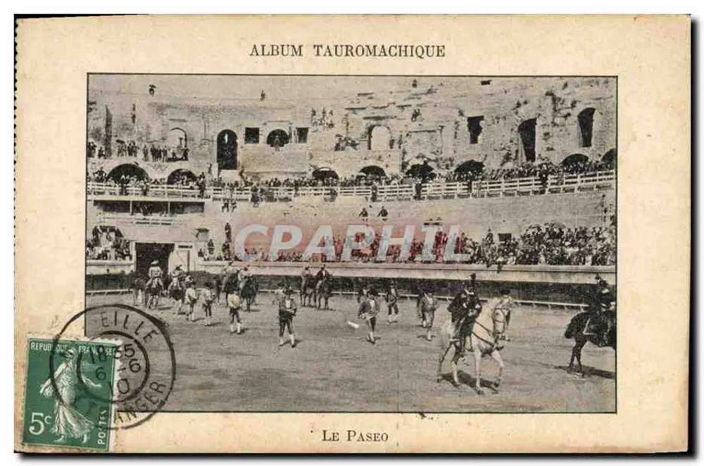 Le Paseo — Album Tauromachique — Editor não visível - Frente