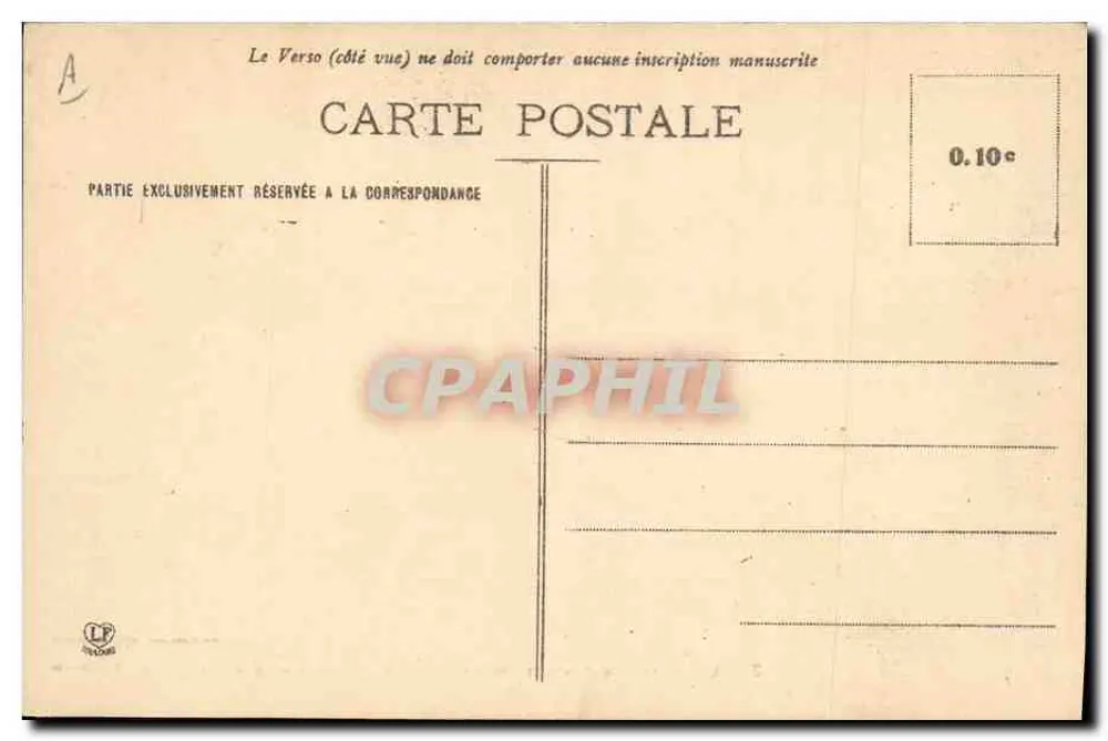 Eine Paar Banderillas am Cuartreo — Phototype Larruche Frères Toulouse - Rückseite
