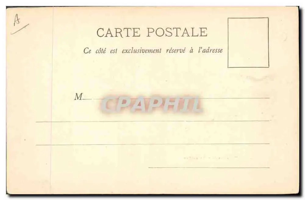 Cruzador "Valmy" — A popa — Fototipia A. Berperv e Cie, Nancy - Verso