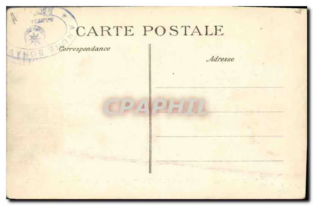 Marine Nationale — "Vérité", Schlachtschiff der Flotte — E.D. n°754 - Rückseite