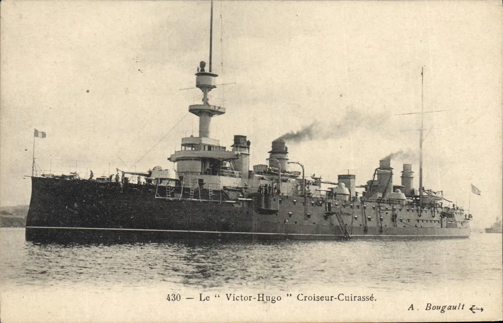 Der "Victor-Hugo" Kreuzer-Panzerschiff — A. Bougault n°430 - Vorderseite