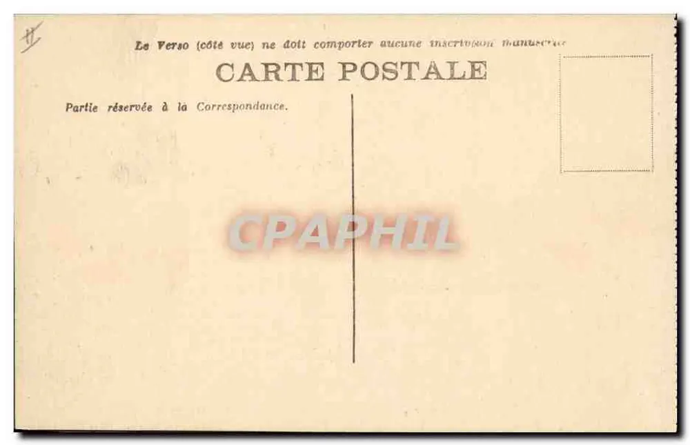 Cruiser blindado « Voltaire » — Marinha Militar Francesa — n° 516 - Verso