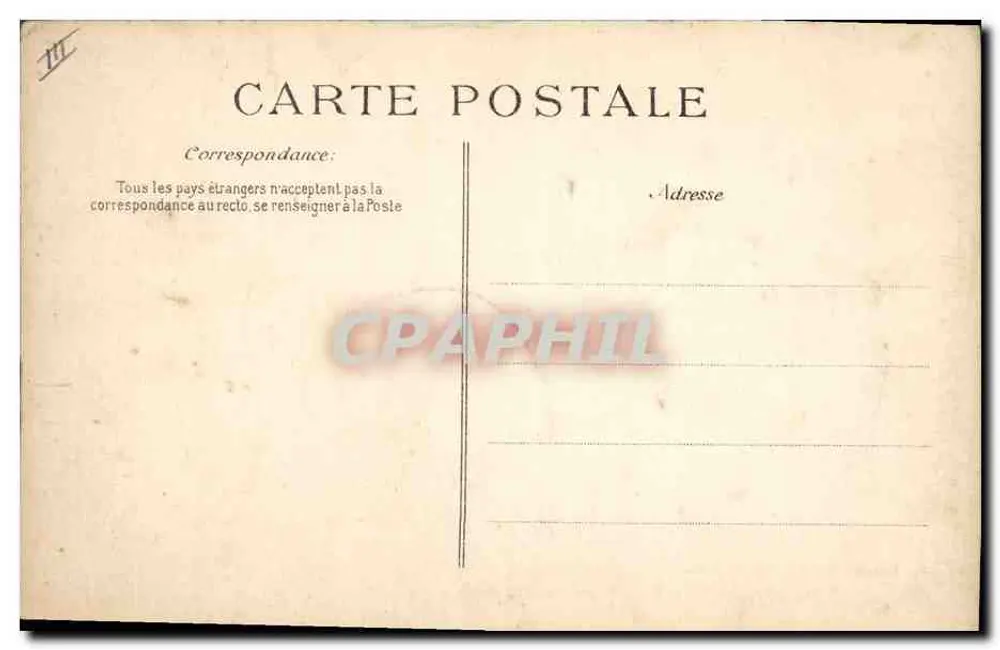 Marine Nationale — "Waldeck-Rousseau" — Panzerkreuzer 14.000 Tonnen — Verlag Arnault Villefranche-sur-Mer - Rückseite