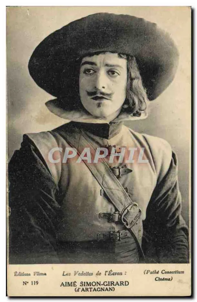 Aimé Simon-Girard — d'Artagnan — Verlag Filma, Nr. 119 - Vorderseite