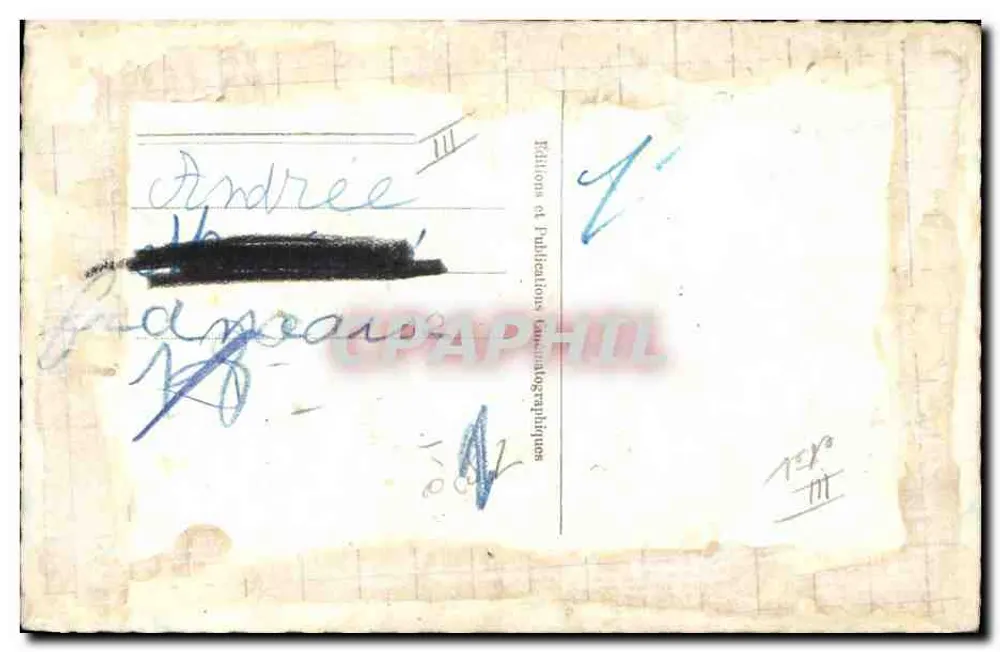 जीनेविव गिट्री — पोर्ट्रेट — एडिशन्स ईपीआईसी - पीछे