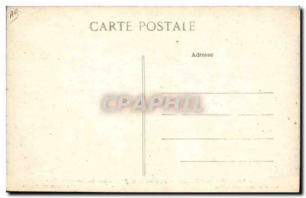 Schmuck mit Schlitzen - Lefebure, Paris — Kopfbedeckung und Kleidung der Umgebung von Caen — A. Lejoune, Verlag, Argentan - Rückseite