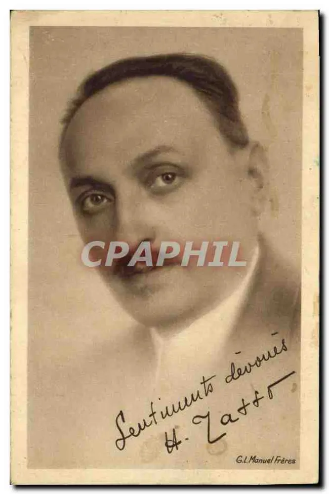 पुरुष का चित्र — निष्ठा के भाव — G.L. Manuel Frères - आगे