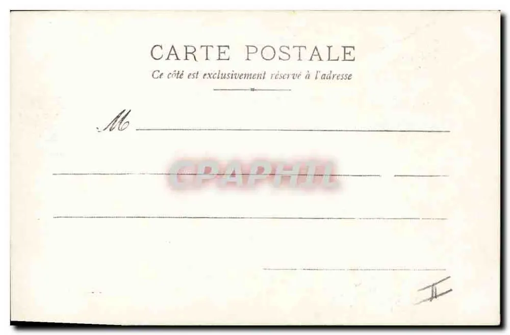 Retrato de Émile Koulou — Coleção C. Coquulin — número de série não visível - Verso