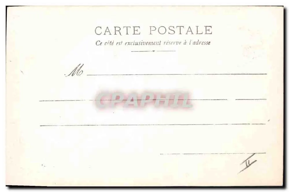 Julien Claretie — retrato oficial — Coleção E. Coquelin - Verso