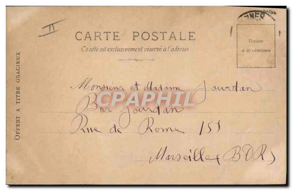 Dona Jeanne Raunay — Ópera-Comique — Cliché Paul Goven — Editor: Paul Goven, n° 151 - Verso