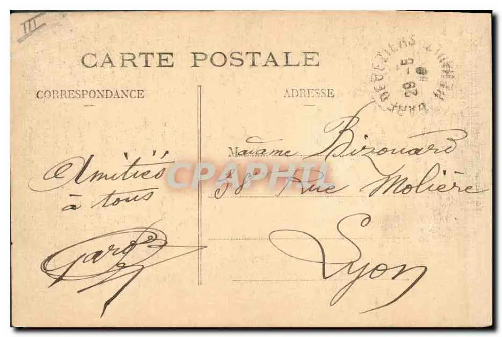 Stierkampf — Der Picador — Pranot, Narbonne, Verleger - Rückseite