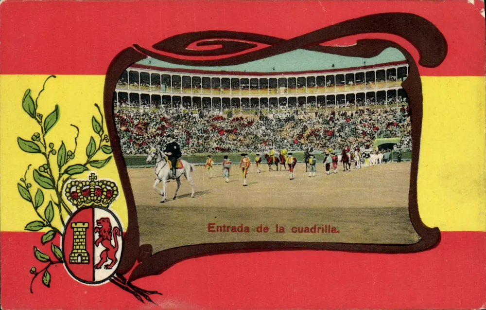 Entrada de la cuadrilla — arène de corrida — éditeur non visible - Vorderseite