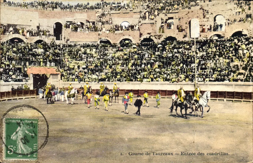 Stierkampf — Eintritt der Cuadrillas — F. Geroult & Cie Marseille - Vorderseite