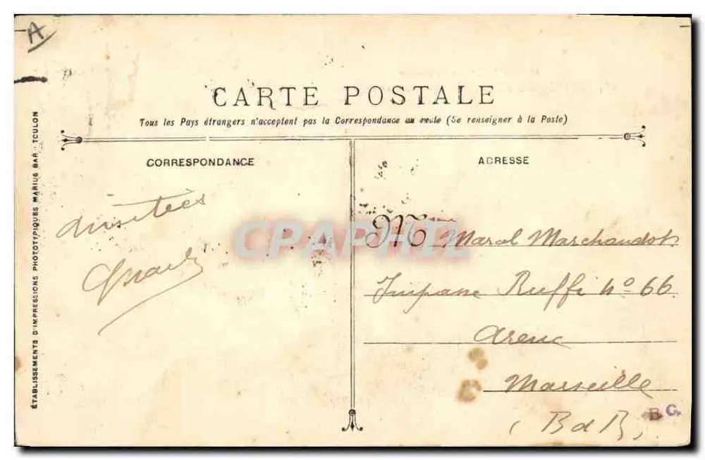 WALDECK-ROUSSEAU — Kreuzer-Kreuzer — Verlag Toulon - Rückseite