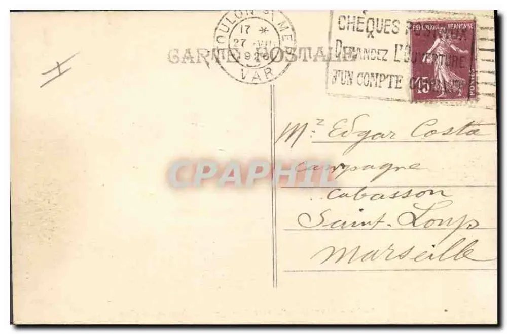 Yser — Aviso — Marinha Militar Francesa — 505 - Verso