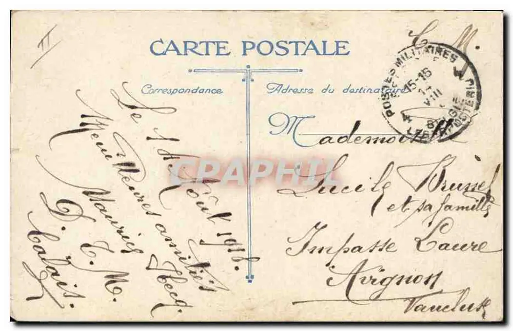 Grenadiers belges — La tranchée — éditeur L.V.G. — n° L-2 - Rückseite