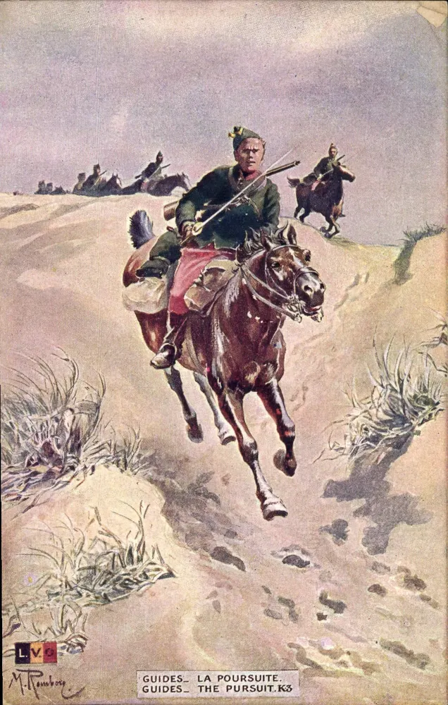 Guias — A perseguição — The pursuit — M. Toubourg - Frente