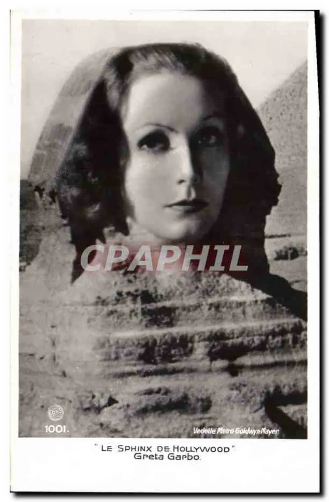 Greta Garbo — "Der Sphinx von Hollywood" — Stars von Metro Goldwyn Mayer - Vorderseite
