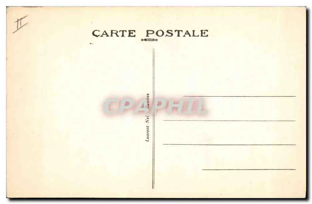 Arredores de Vannes — Noivos Bretões — Laurent Nel - Verso