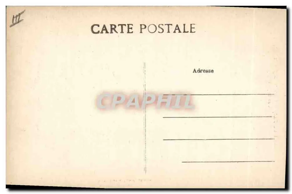 A Ilha Tudy — Estudo das Coiffes da Bretanha — Uma Elegante — Coleção Villard, Quimper - Verso