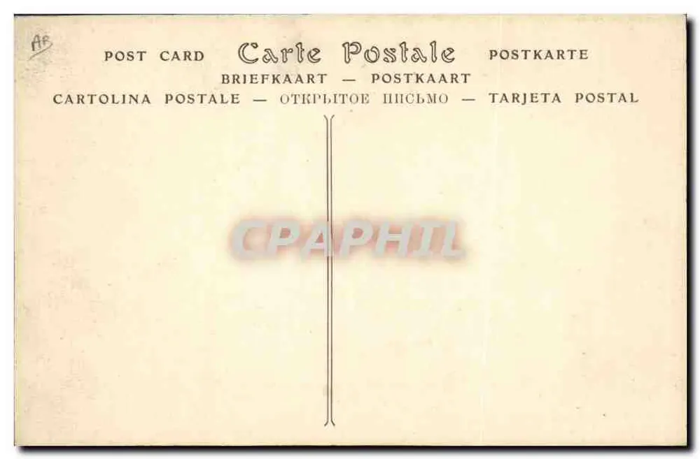 Punkt Colbert und Alençon (Schule für Stickerei Argentan) — Hut und Kleidung der unteren Normandie — E. Roussel, Verlag, Argentan - Rückseite