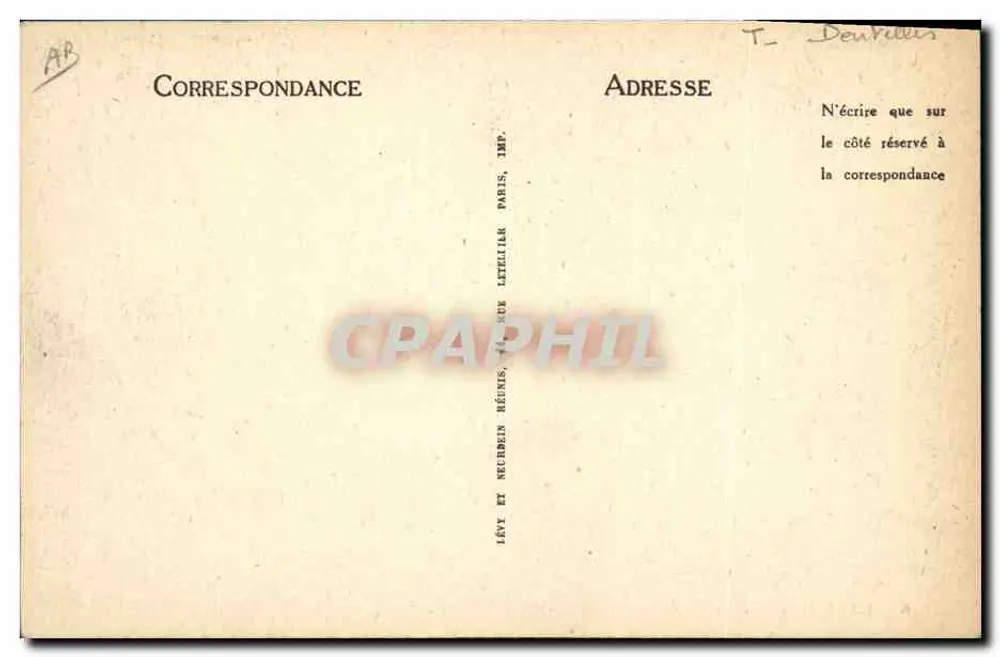 Calais — Valenciennes- und Maliner Spitze — LL - Rückseite