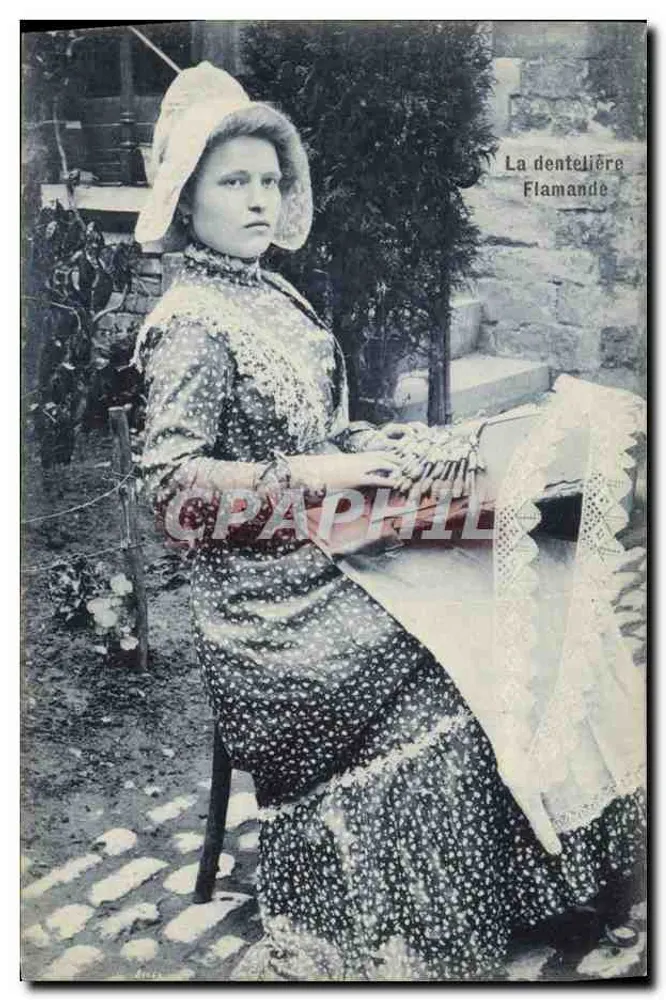 Die flämische Strickmacherin — Verlag V. G., Brüssel - Vorderseite