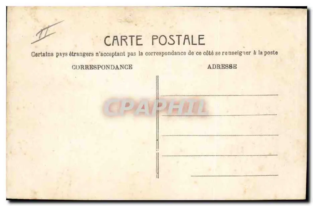 Liebeskorrespondenz — M-F PARIS — n°837 - Rückseite