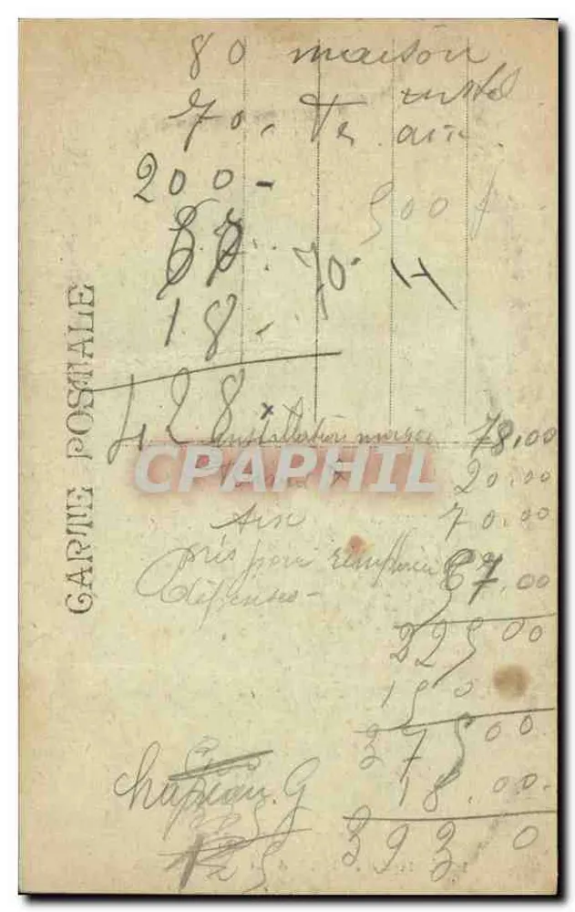 A. Millerand — Presidente da República — editor não identificado, número de série não visível - Verso