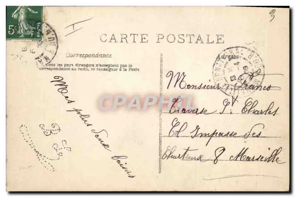 Heiratsantrag — C.L. — Französische Republik - Rückseite