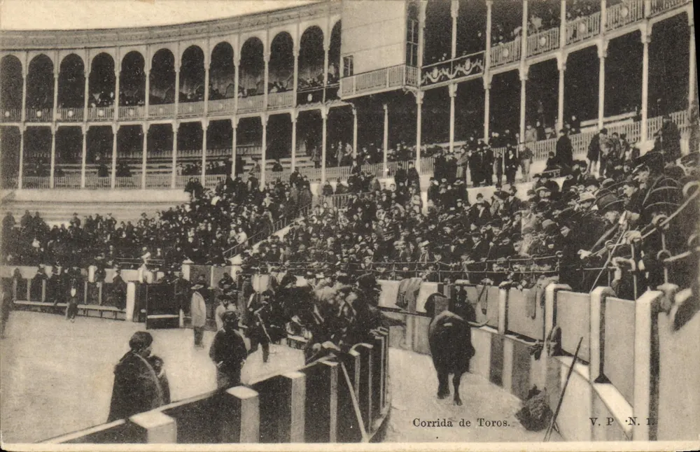 Corrida de touros — V.P. N. 1 — V.P. N. 1 - Frente