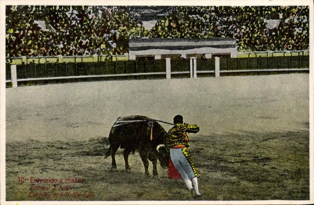 Wchodząc do walki — Corrida de Toros n. 71 M. — Corrida de Toros - Awers