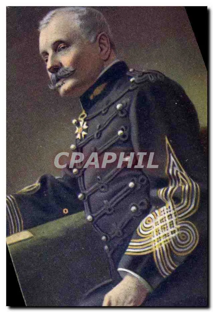 Porträt eines Offiziers — militärisches Uniformkleid mit Verzierungen — Verlag unbekannt - Vorderseite