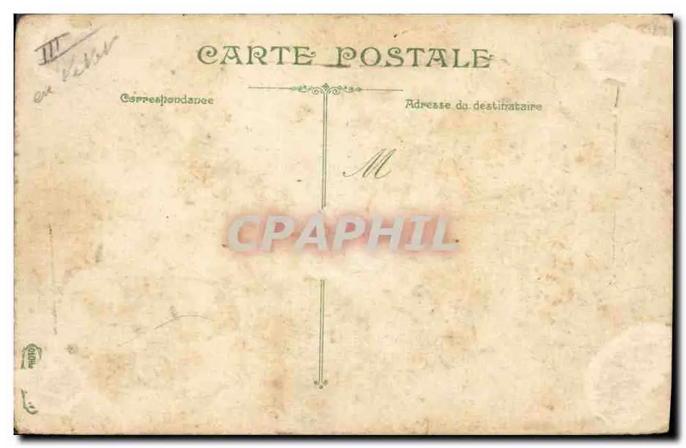 École des tambours — Infanterie — L.V.&C/S n°3580 - Rückseite