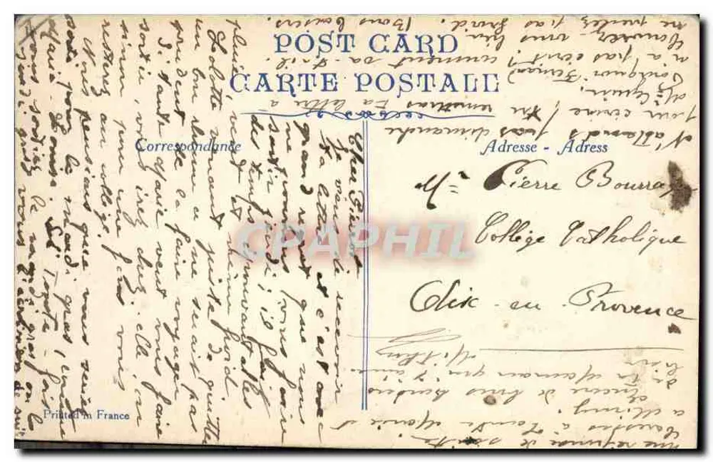 Kriegsszene in Elsass — Wie die Deutschen aus dem Elsass vertrieben wurden — Verlag Z.2 - Rückseite