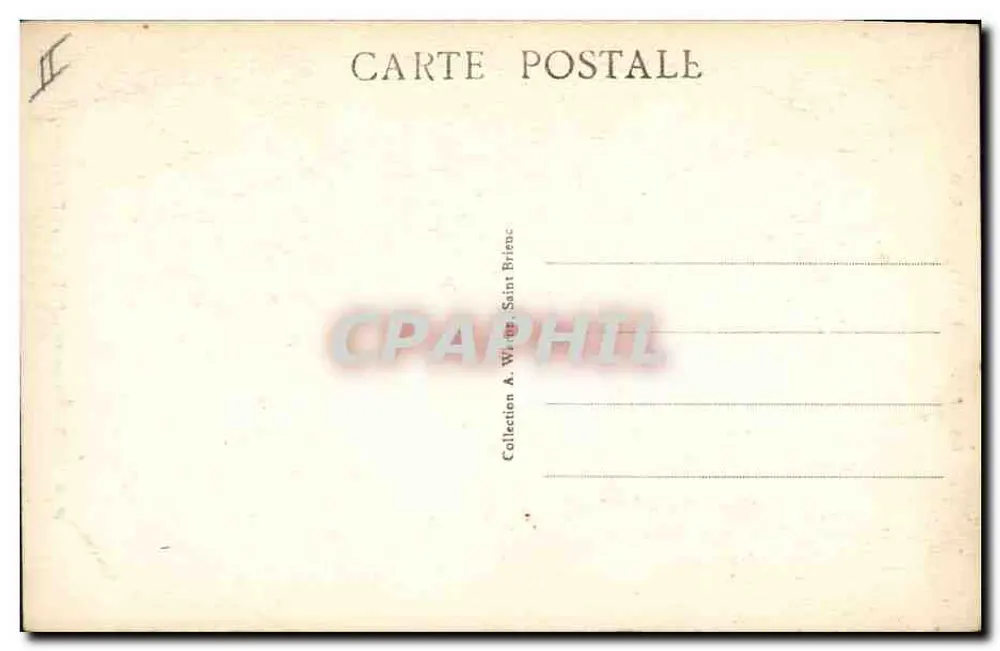 Crianças de Fouesnant (Finistère) — A Bretanha Pitoresca — A.W. 6019 - Verso